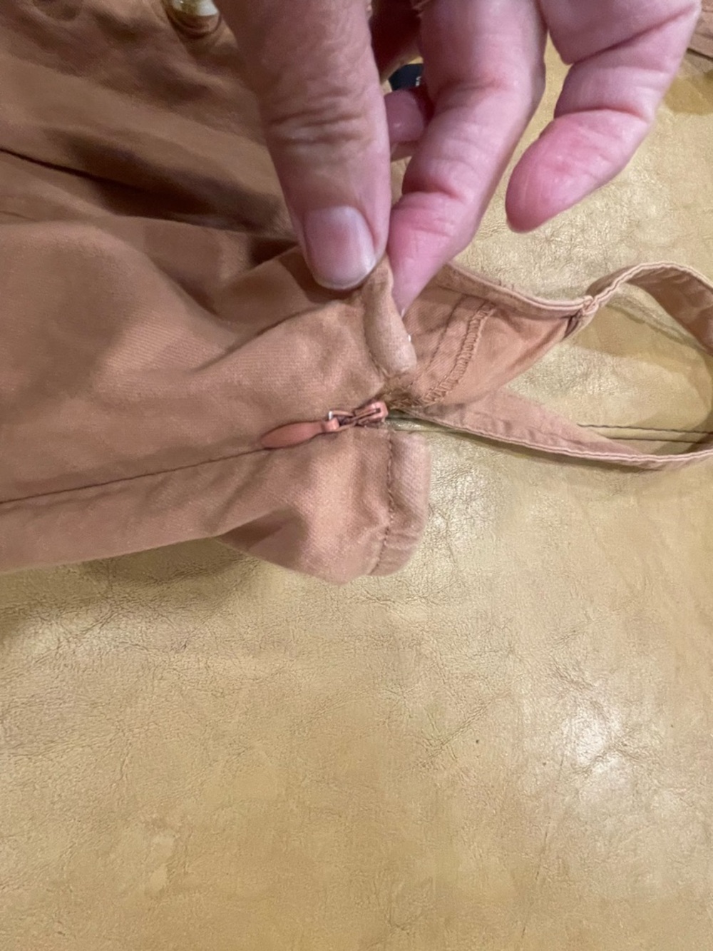 Universal Thread Neutral-Tone Button-Front Wide-Leg Jumpsuit - Picture 6 of 10